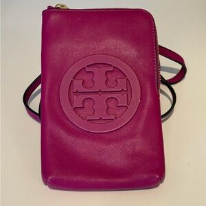 [Gently Used] Tory Burch Tory Charlie Mini Phone Case/Crossbody Bag